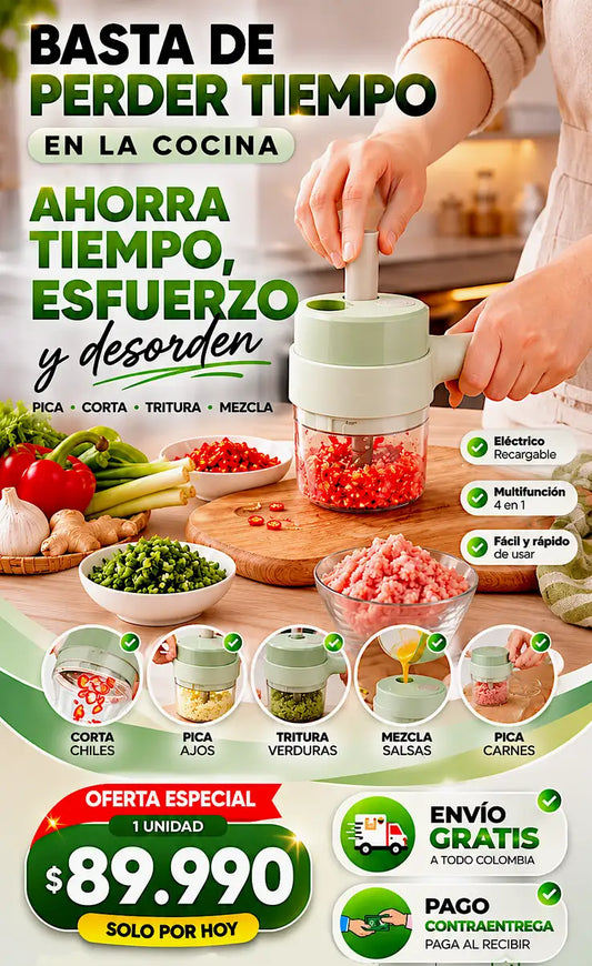 Picador Profesional Multifuncional